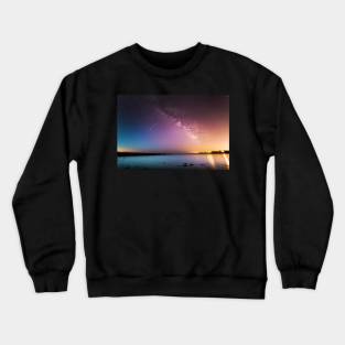 Sunset Galaxy Crewneck Sweatshirt